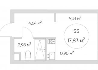 Продается квартира студия, 17 м2, Москва, Нижегородский район