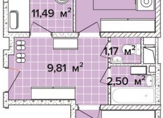 Продаю 2-ком. квартиру, 63.8 м2, Краснодарский край, Тепличная улица, 4к3