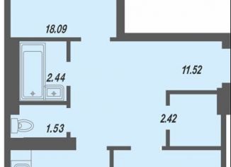 Продам 2-ком. квартиру, 66.2 м2, Чебоксары, проспект Геннадия Айги, поз15, Ленинский район