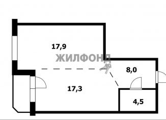 Продается 2-комнатная квартира, 45.8 м2, Новосибирск, улица Аникина, 16, ЖК Шесть Звёзд