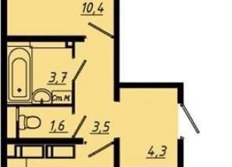 Продам 2-комнатную квартиру, 56.9 м2, Воронеж, Коминтерновский район