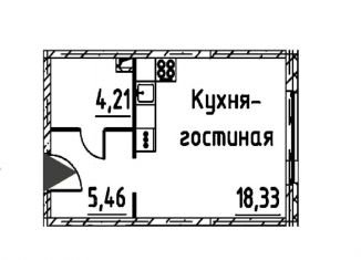 Продаю квартиру студию, 27.6 м2, Санкт-Петербург, проспект Большевиков, уч3, Невский район