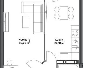 Продам 1-комнатную квартиру, 48.5 м2, Пермь, Мотовилихинский район, Пушкарская улица, 142А