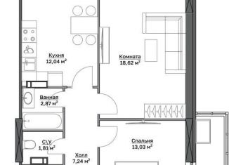 Продажа 2-ком. квартиры, 57.9 м2, Пермь, Мотовилихинский район, Пушкарская улица, 142А