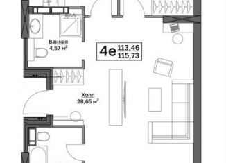 Продажа 3-ком. квартиры, 115.7 м2, Пермский край, Пушкарская улица, 142А