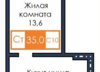 Квартира на продажу студия, 35 м2, Красноярск, жилой комплекс Енисейская Слобода, 9