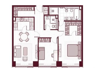 Продам 3-комнатную квартиру, 83.4 м2, Москва, Ленинградский проспект, 37/1, Хорошевский район