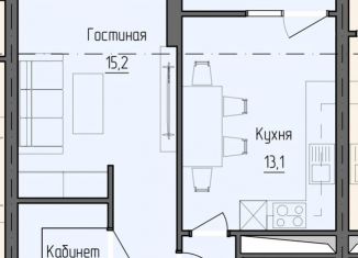 Квартира на продажу свободная планировка, 50.2 м2, Грозный, проспект В.В. Путина, 1/82