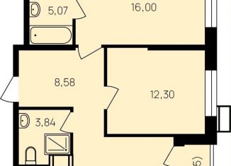 Продажа двухкомнатной квартиры, 66 м2, Обнинск, улица Славского, 10