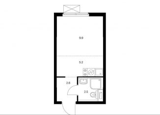 Продам квартиру студию, 20.2 м2, Москва, 1-й Грайвороновский проезд, 3, метро Стахановская