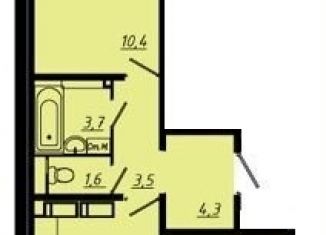 Продается 2-ком. квартира, 57.9 м2, Воронеж