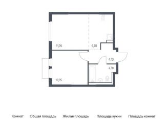 Продажа однокомнатной квартиры, 37.7 м2, деревня Мисайлово, микрорайон Пригород Лесное, к18