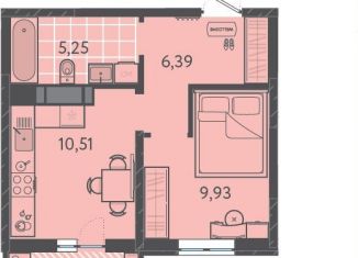 Продаю 1-комнатную квартиру, 33.5 м2, Краснодар