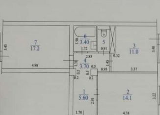 Продается двухкомнатная квартира, 56.4 м2, Сосновый Бор, ЖК Заречье, Пионерская улица, 4