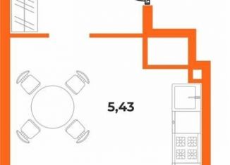 Продажа квартиры студии, 36 м2, Хабаровский край