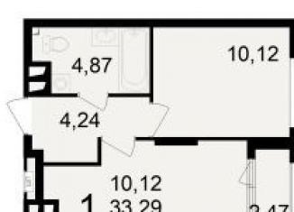 Продаю 1-ком. квартиру, 34.5 м2, Рязань, Железнодорожный район