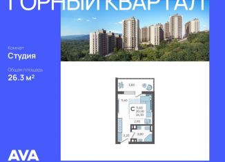 Квартира на продажу студия, 26.3 м2, село Раздольное