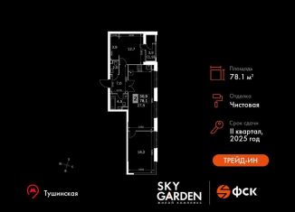 Продается 3-ком. квартира, 78.1 м2, Москва, СЗАО