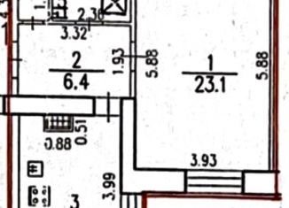 Продается 1-комнатная квартира, 45.8 м2, Санкт-Петербург, Комендантский проспект, 11, муниципальный округ Озеро Долгое