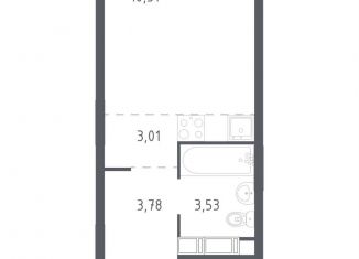 Продажа квартиры студии, 21 м2, Балашиха, улица Бояринова, 36