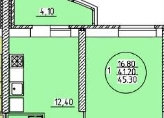 Продажа однокомнатной квартиры, 48.5 м2, Тверь, Пролетарский район