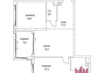 Продажа 3-комнатной квартиры, 93 м2, Москва, улица Сергея Бондарчука, 4, метро Мичуринский проспект