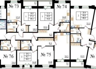 Продам однокомнатную квартиру, 39.2 м2, Гатчина, Медицинский проезд