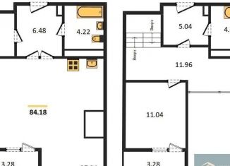 Продаю 1-ком. квартиру, 80.2 м2, Воронежская область, Московский проспект, 132