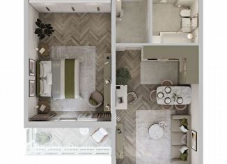 Продажа 2-ком. квартиры, 61.8 м2, Красноярский край