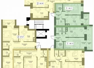 Продам 2-комнатную квартиру, 62.3 м2, Смоленск, Ипподромный проезд, 36