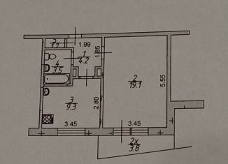 Продается 1-комнатная квартира, 39 м2, Ростов-на-Дону, улица Добровольского, 40