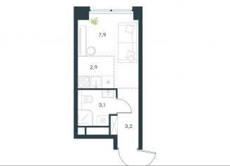 Продаю квартиру студию, 17.1 м2, Москва, район Хорошёво-Мнёвники, ЖК Левел Звенигородская, к2