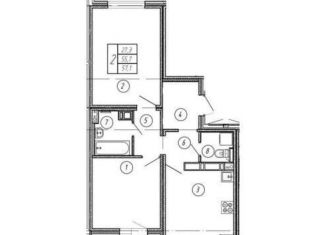 Продам двухкомнатную квартиру, 57.8 м2, Воронеж, улица Загоровского, 5/1