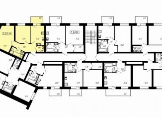 2-ком. квартира на продажу, 52.9 м2, деревня Скотное, Вересковая улица, 8к2