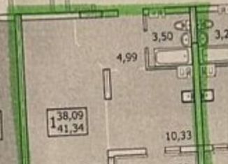 Продам 1-ком. квартиру, 41.3 м2, Саратов, улица имени А.В. Плякина, 11, ЖК Авиатор