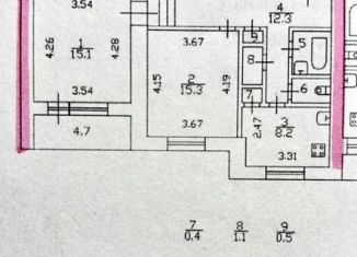 Продам двухкомнатную квартиру, 56.7 м2, Кронштадт, улица Карла Маркса, 17
