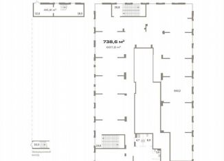 Помещение свободного назначения на продажу, 738.6 м2, Москва, жилой комплекс Квартал Герцена, к2, район Бирюлёво Восточное
