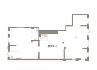 Продам помещение свободного назначения, 192.9 м2, Москва, жилой комплекс Квартал Герцена, к2, район Бирюлёво Восточное