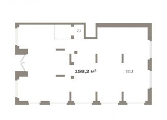 Продам помещение свободного назначения, 158.2 м2, деревня Сапроново, Калиновая улица, 3