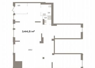 Продается помещение свободного назначения, 144.5 м2, Москва, жилой комплекс Квартал Герцена, к2, район Бирюлёво Восточное