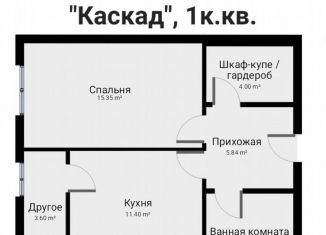 Продам 1-комнатную квартиру, 41 м2, Нальчик, улица Идарова, 209