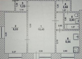 Продаю двухкомнатную квартиру, 38.9 м2, Димитровград, улица Т. Потаповой, 169
