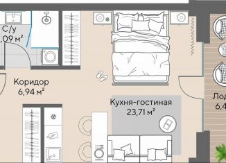 Продаю квартиру студию, 39 м2, поселок городского типа Шерегеш, Советская улица