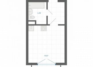 Продажа квартиры студии, 25.7 м2, Екатеринбург, Ленинский район