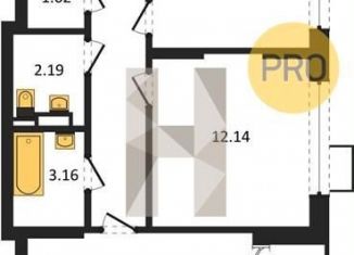 Продается 2-комнатная квартира, 59.6 м2, Воронеж, проспект Труда, 117