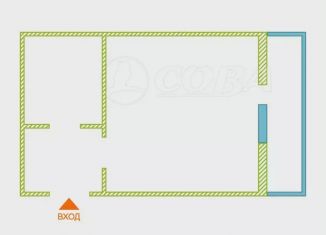 Квартира на продажу студия, 25.8 м2, Тобольск, 15-й микрорайон, 36