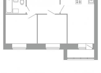 Продам 3-ком. квартиру, 46.3 м2, Кукмор, улица Степана Разина, 38Б