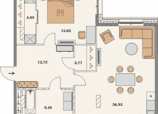 Продам однокомнатную квартиру, 82.7 м2, Санкт-Петербург, 13-я линия Васильевского острова, 50