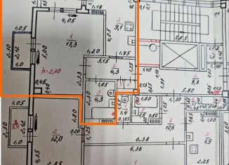 Продается однокомнатная квартира, 41 м2, Сочи, Навагинская улица, 16, микрорайон Центральный