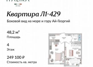 Продажа 1-комнатной квартиры, 48.2 м2, Судак